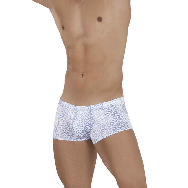 Clever Moda - Glorious Latin Boxer - Zacht Microvezel - Print - Wit - Afbeelding 3