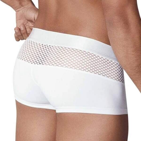 Clever Moda - Urge Boxershort - Kant - Brede Band - Wit - Afbeelding 3