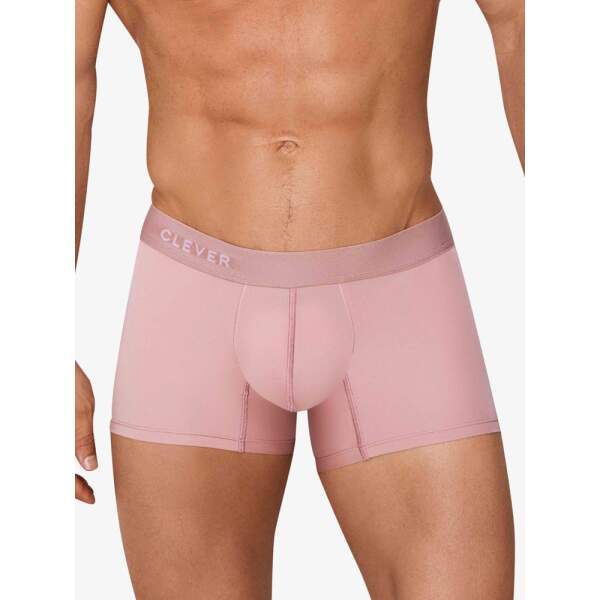 Clever Moda - Lightning Boxer - Zacht Microvezel - Brede Band - Roze Maat S - Afbeelding 2