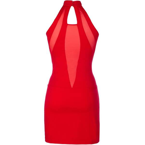 Axami - Jurk Persee - Lycra - Gaas - Rood - Afbeelding 4