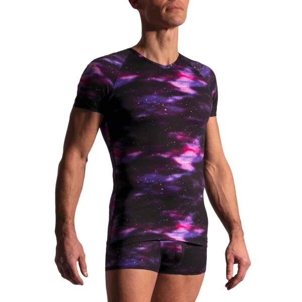 Manstore - M800 - V-Neck Tee - Lycra - Space - Afbeelding 2