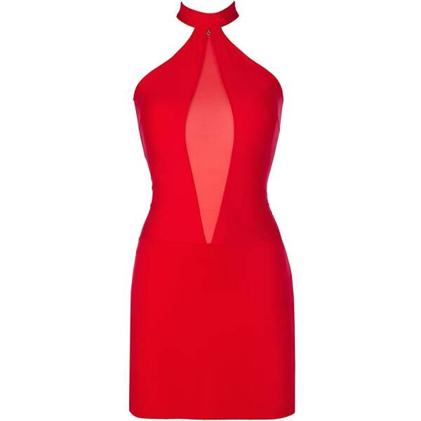 Axami - Jurk Persee - Lycra - Gaas - Rood - Afbeelding 3