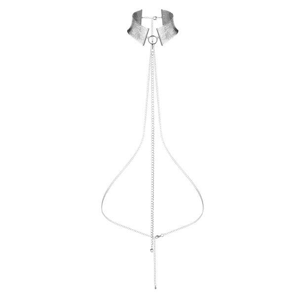 Bijoux Indiscrets - Desir Metallique Collar - Choker - Metaal - Zilver - Afbeelding 4