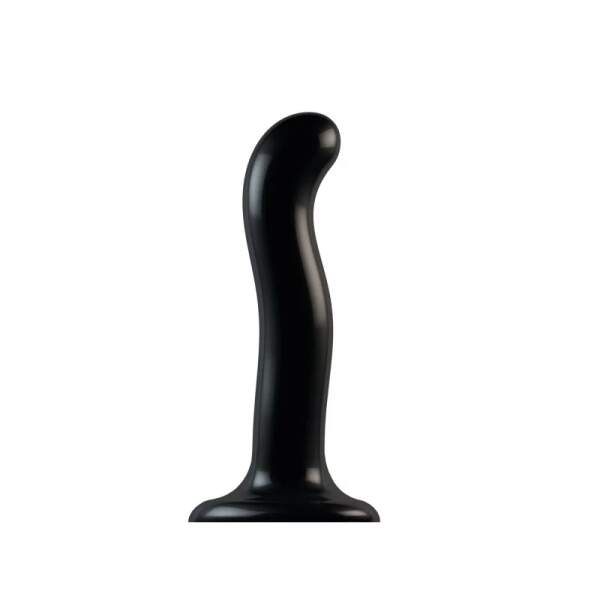 Strap-On-Me - P&G Spot Dildo - Prostaat - G-Spot - Siliconen - Zwart - Afbeelding 4