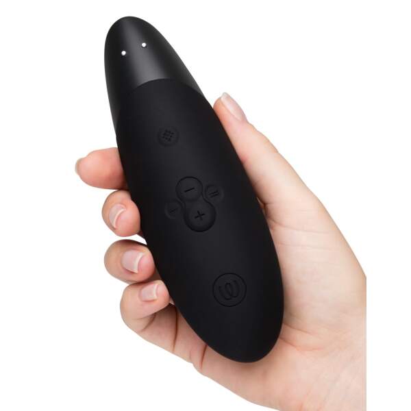 Womanizer - ENHANCE -  Clitoris Vibrator - Luchtdruk en Vibraties - Zwart - Afbeelding 4