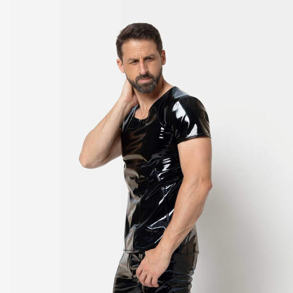 Patrice Catanzaro - Erwin Shirt - Lak - Zwart - Afbeelding 2