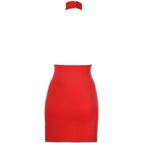 Axami - Jurk Calliope - Lycra - Gaas - Rood - Afbeelding 5