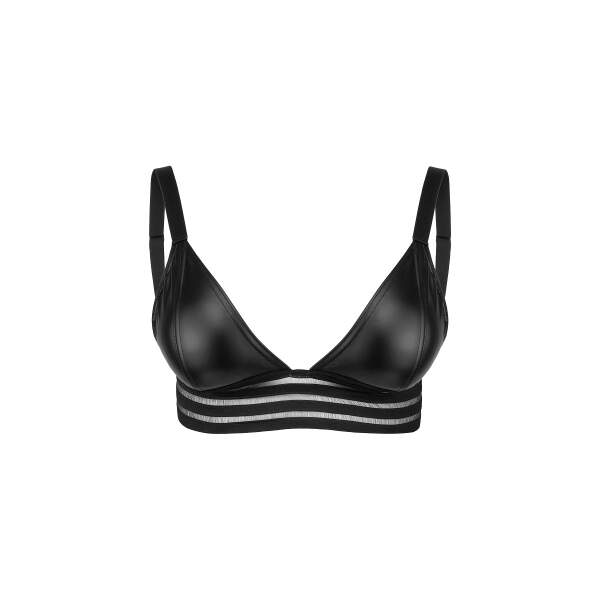 Noir Handmade Wetlook Bralette - Afbeelding 3