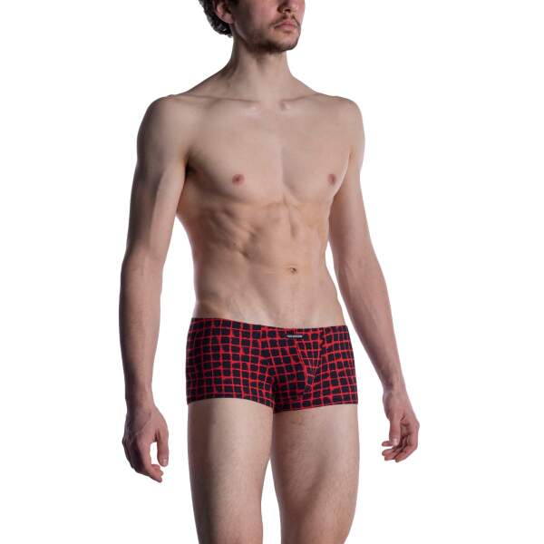 Manstore M800 Micro Pants Red/Black - Afbeelding 2