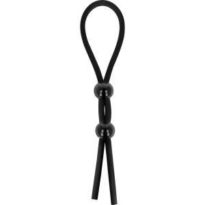 Ohmama - Verstelbare Cock and Testicles Ring - Zwart