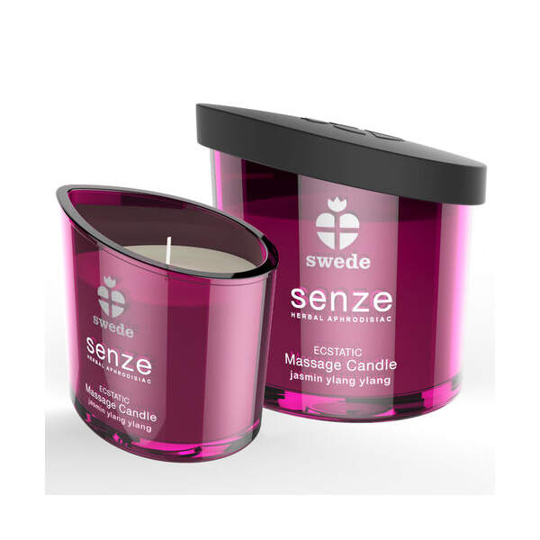 Senze - Massage Candle - Vanille - Jasmijn - Ylang Ylang