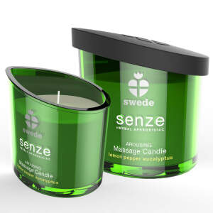 Senze - Massage Candle - Eucalyptus - Lemon - Pepper