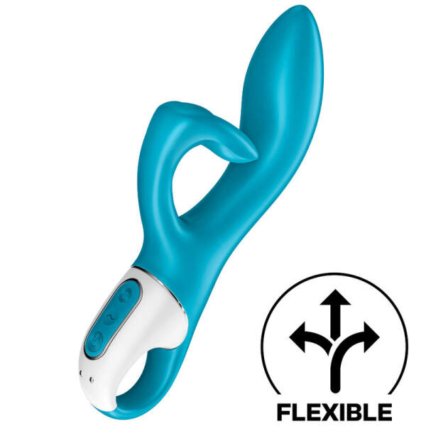 Satisfyer - Embrace Me - Rabbit Vibrator - Dubbele stimulatie - Turquoise - Afbeelding 2