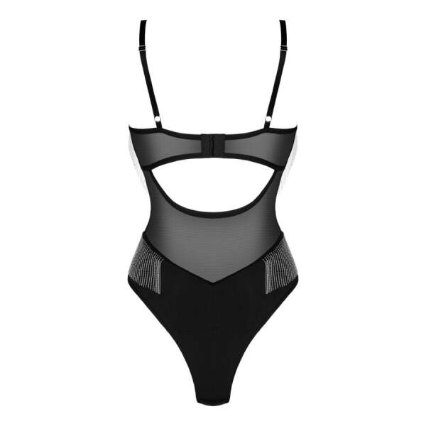 Obsessive - Milladis - Body - Kettinkjes - Gaas - Zwart - Afbeelding 4