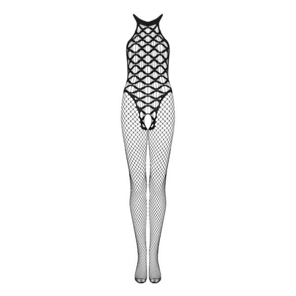 Obsessive - G332 - Bodystocking - Visnet - S/M/L - Zwart - Afbeelding 3