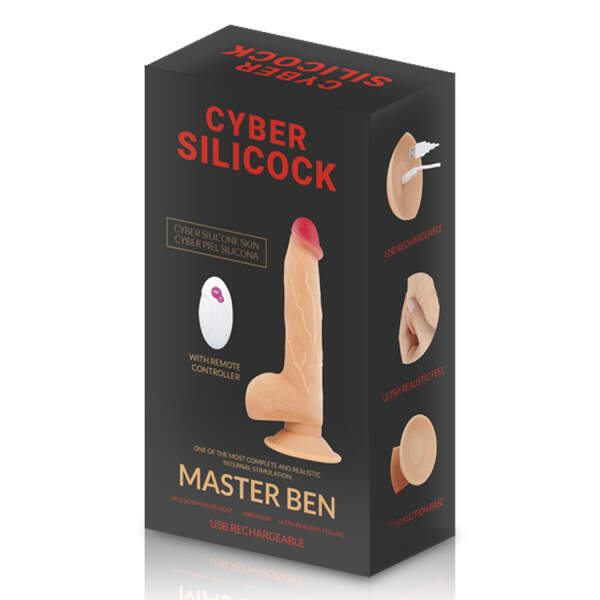 Cyber Silicock Master Ben - Stotende Kunstpik - Afbeelding 4