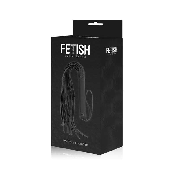 Kunstleren Flogger - Fetish Submissive - Afbeelding 2
