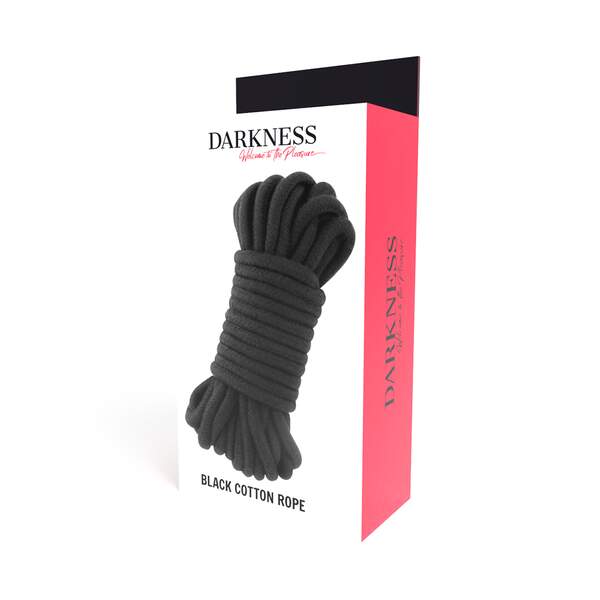 Darkness | Bondage Touw | Zwart 10M |BDSM - Afbeelding 3
