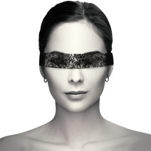 Coquette - Kanten Masker - Smal - Zwart
