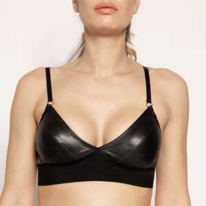 Patrice Catanzaro - Jade - Brassiere - PU-leer - Zwart