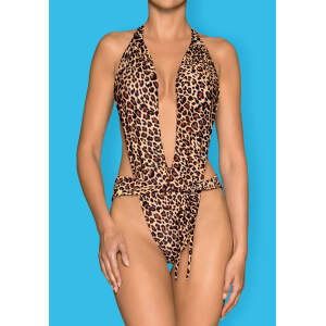 Obsessive - Wild Cat Swimsuit - Badpak - Zomer - Dierenprint