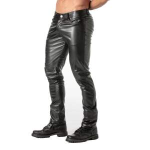 TOF PARIS - Fetish Pants - 4-Pocket - PU-leer - Zwart