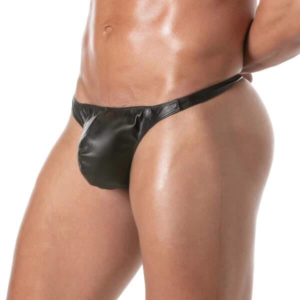 TOF PARIS - Kinky String - PU-leer - Zwart - Afbeelding 2