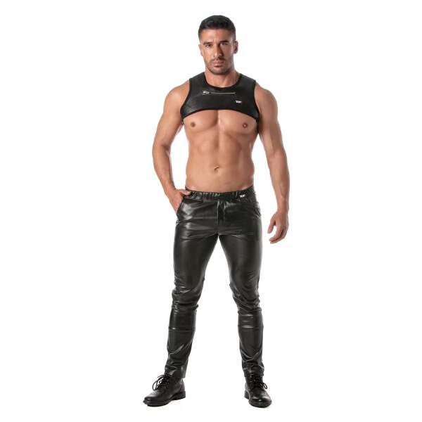 TOF PARIS - Kinky Harness - Rits - Wallet - PU-leer - Zwart - Afbeelding 3