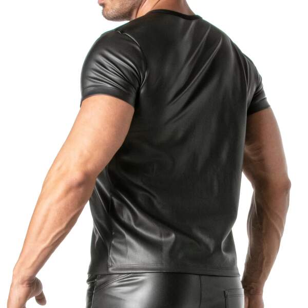 TOF PARIS - Kinky Zipped Shirt - PU-leer - Zwart - Afbeelding 3