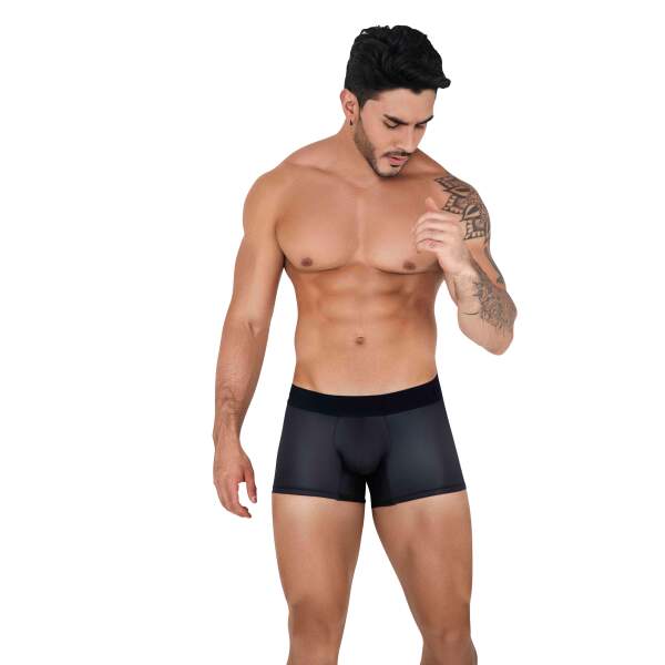 Clever Moda - Kraken Boxershort - Wetlook - Glans - Zwart - Afbeelding 4