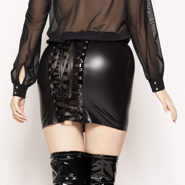 Patrice Catanzaro - Coquine Rok - Wetlook - Zwart - Afbeelding 4