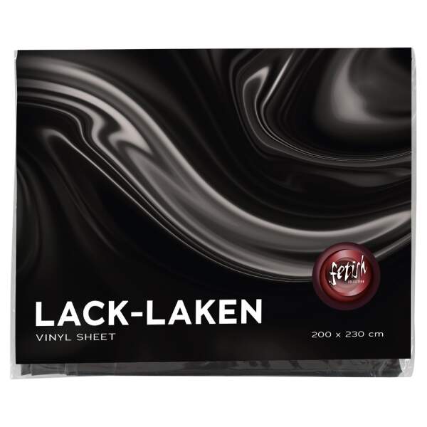 Fetish Collection - Lak Laken - Zwart