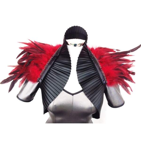 Collar Lopia 44/Cattya01 Rood- Benno von Stein - Afbeelding 2