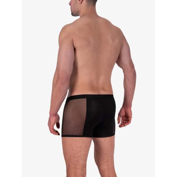 Manstore - M2315 - Hip Boxer - Gaas - Lycra - Zwart - Afbeelding 4