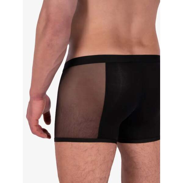 Manstore - M2315 - Hip Boxer - Gaas - Lycra - Zwart - Afbeelding 2