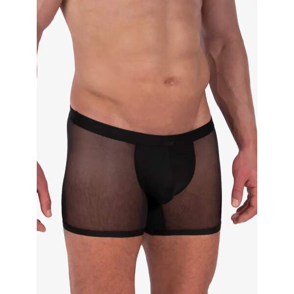 Manstore - M2315 - Hip Boxer - Gaas - Lycra - Zwart