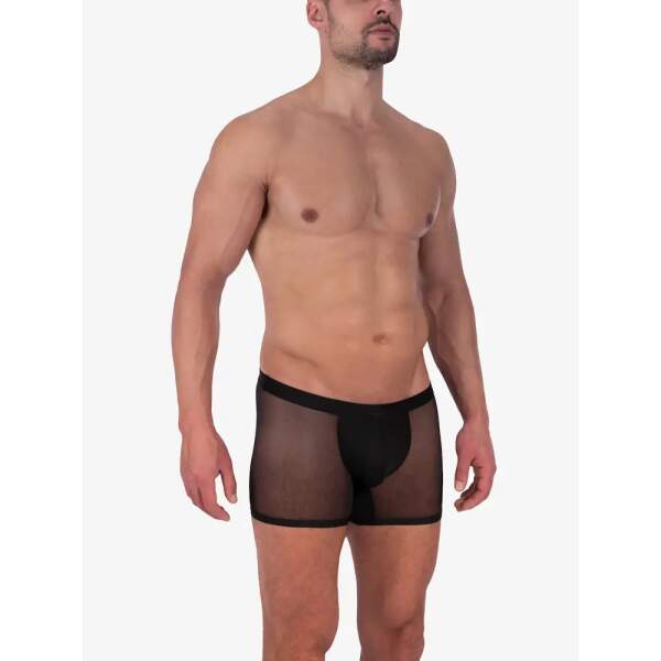 Manstore - M2315 - Hip Boxer - Gaas - Lycra - Zwart - Afbeelding 3