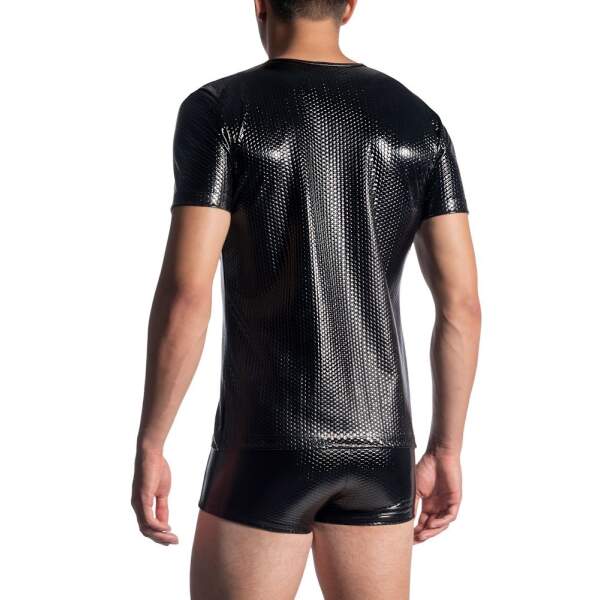 Manstore M865 V-Neck Shirt Lak - Afbeelding 2