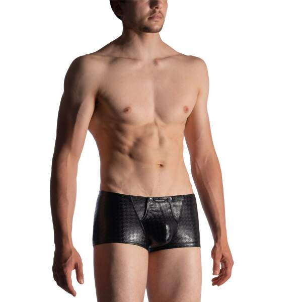 Manstore M956 Popper Pants PU-leer
