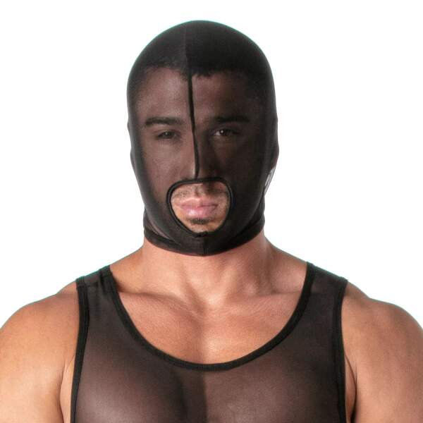 TOF PARIS - Hoofd Masker - Gaas - Zwart - Afbeelding 2