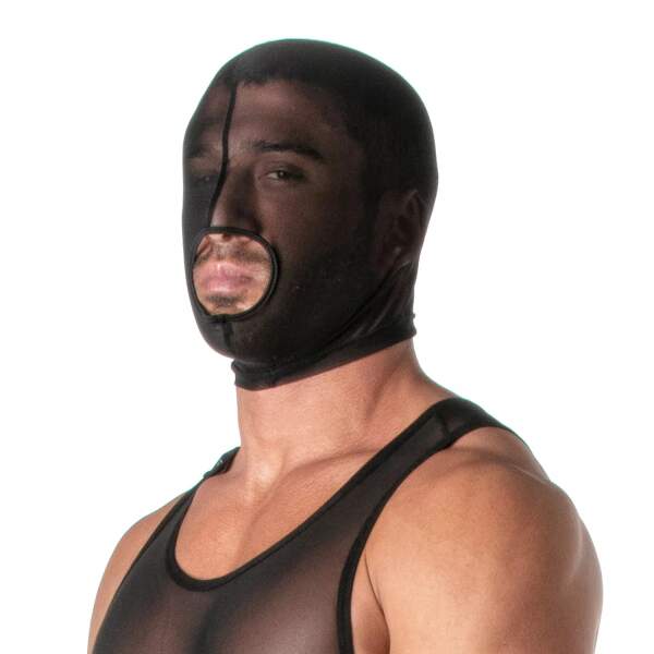 TOF PARIS - Hoofd Masker - Gaas - Zwart