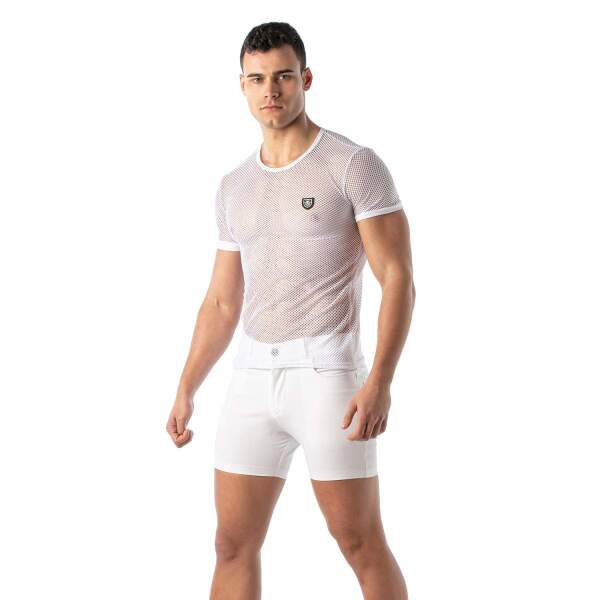 TOF PARIS - Shirt - Visnet - Wit - Afbeelding 5