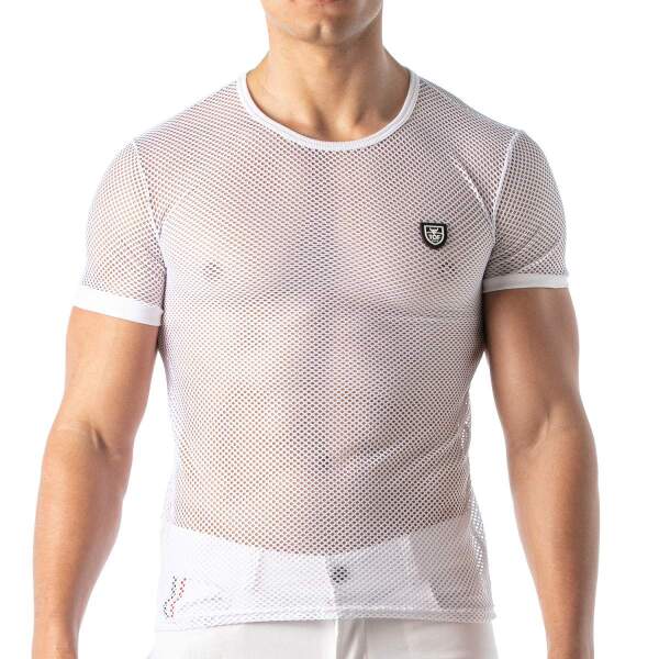 TOF PARIS - Shirt - Visnet - Wit - Afbeelding 3