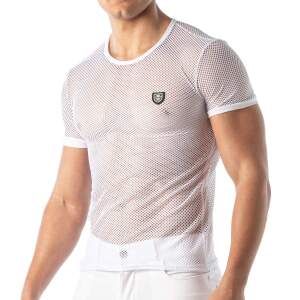 TOF PARIS - Shirt - Visnet - Wit