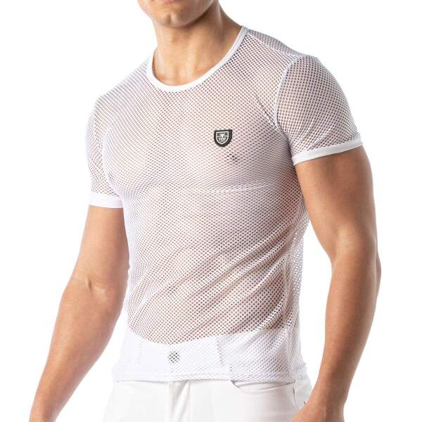TOF PARIS - Shirt - Visnet - Wit