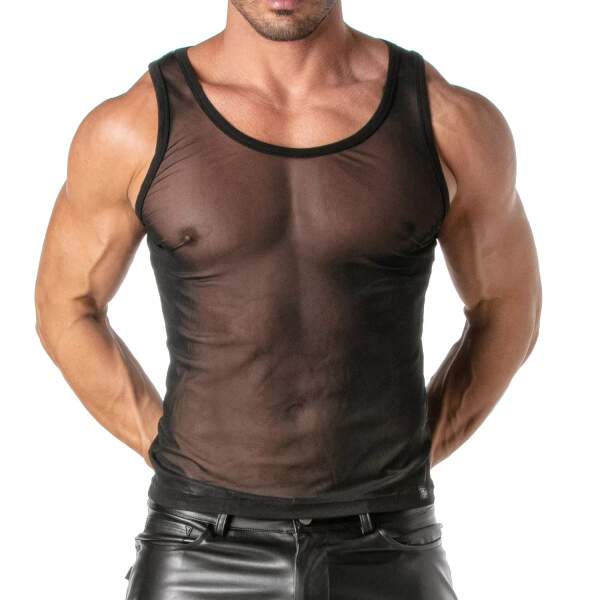 TOF PARIS - Tank Top - Gaas - Zwart - Afbeelding 2
