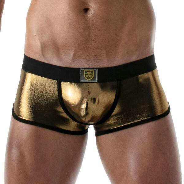 TOF PARIS - Metal Short - Metallic - Zwart - Goud - Afbeelding 4