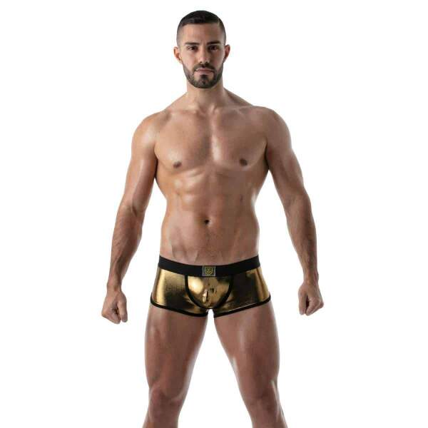 TOF PARIS - Metal Short - Metallic - Zwart - Goud - Afbeelding 3