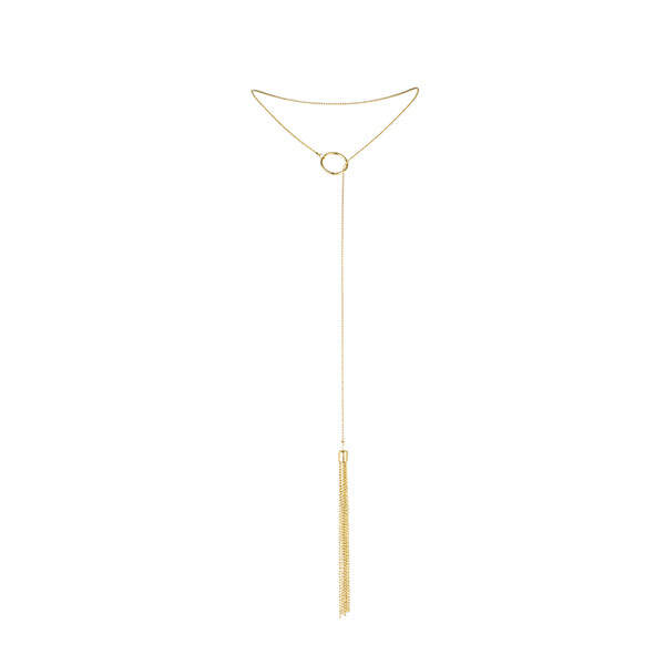 Bijoux Indiscrets - Halsketting met Metalen Kwastje - Goud - Afbeelding 3