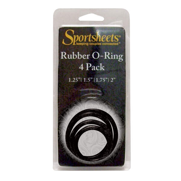 O-Ringen Rubber 4-Pack - Sportsheets - Afbeelding 2